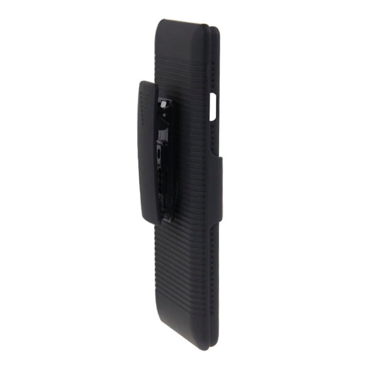 Plastic Case with 360 Degree Rotating Clip and Holder for Sony Xperia T3 / M50W(Black)