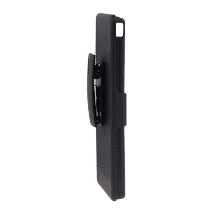 Plastic Case with 360 Degree Rotating Clip and Holder for Sony Xperia T2 Ultra(Black)