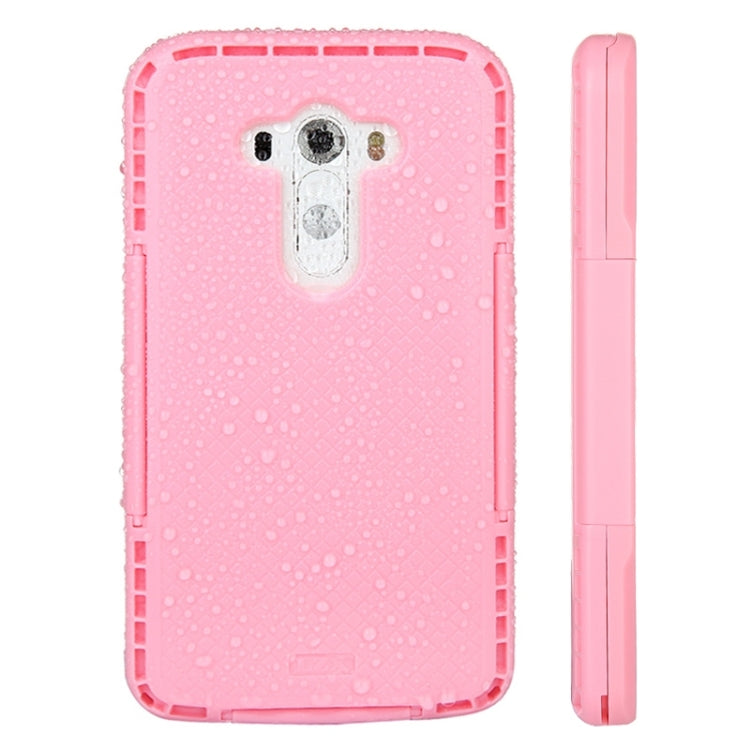 IPX8 Waterproof Dustproof Shockproof Protective Case with Lanyard for LG G3