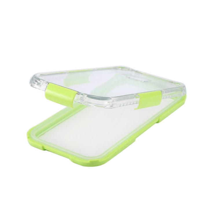 For HTC One M7 / M8 / M9 IPX8 Waterproof PVC Transparent Silicone Case with Lanyard