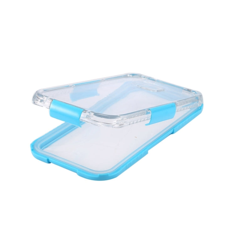 For HTC One M7 / M8 / M9 IPX8 Waterproof PVC Transparent Silicone Case with Lanyard