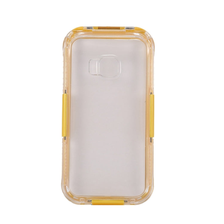 For HTC One M7 / M8 / M9 IPX8 Waterproof PVC Transparent Silicone Case with Lanyard