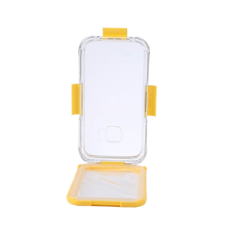 For HTC One M7 / M8 / M9 IPX8 Waterproof PVC Transparent Silicone Case with Lanyard