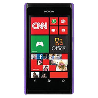 Pure Color Anti-scratch Plastic Case for Nokia Lumia 505