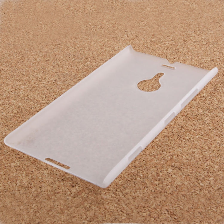 Translucent Frosted Plastic Case for Nokia Lumia 1520 bendit (White)