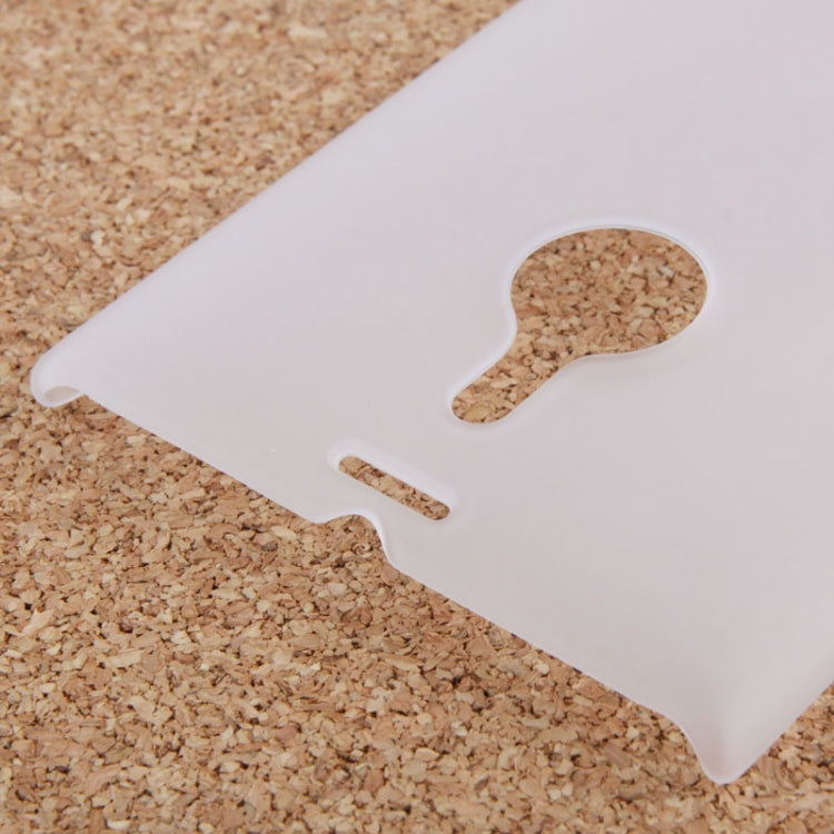 Translucent Frosted Plastic Case for Nokia Lumia 1520 bendit (White)