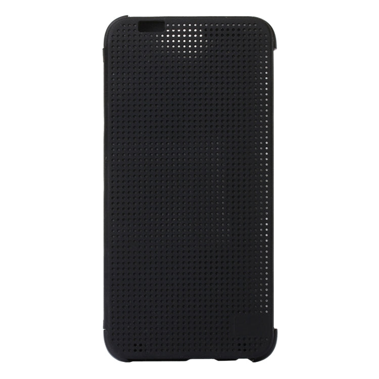 For HTC One A9 Mesh Horizontal Flip Silicon + PC Hard Case with Sleep / Wake-up Function