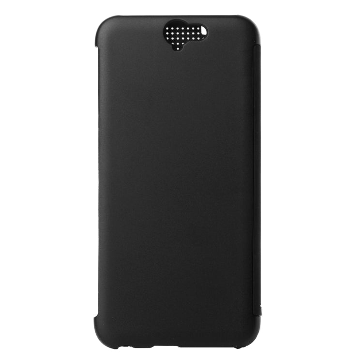 For HTC One A9 Mesh Horizontal Flip Silicon + PC Hard Case with Sleep / Wake-up Function