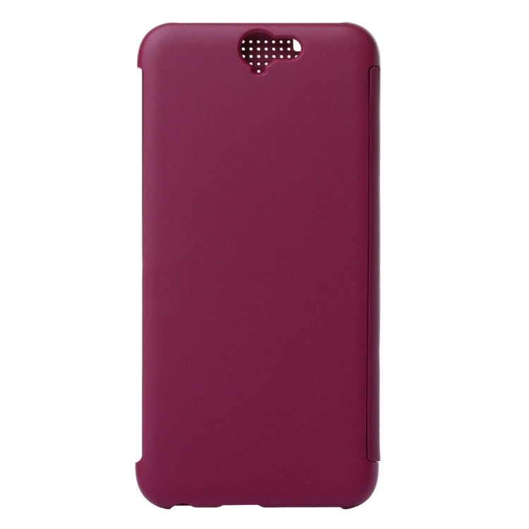 For HTC One A9 Mesh Horizontal Flip Silicon + PC Hard Case with Sleep / Wake-up Function