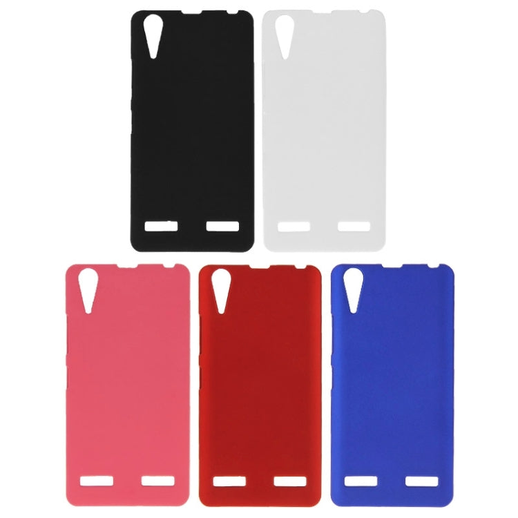 Pure Color Plastic Protective Case for Lenovo Lemon K3 / K30(Dark Blue)