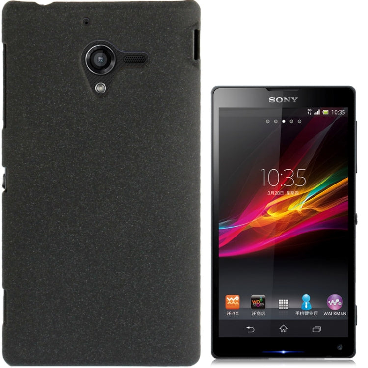 Scrub Plastic Case for Sony Xperia ZL / L35h / C650X / Xperia ZQ