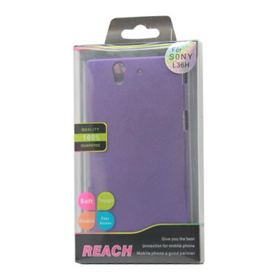 Scrub Plastic Case for Sony Xperia Z / L36h / C6603