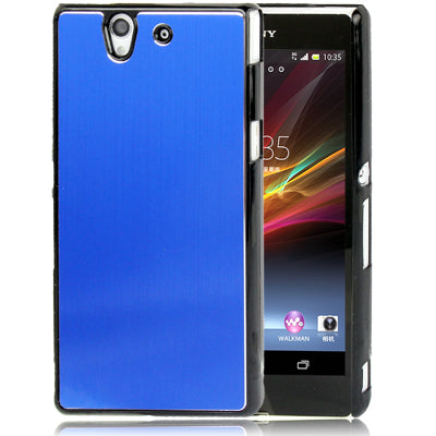 Metal Brushed Paste Plastic Case for Sony Xperia Z / L36H / C6603