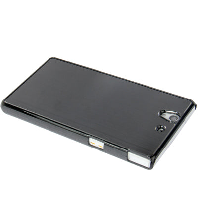Metal Brushed Paste Plastic Case for Sony Xperia Z / L36H / C6603