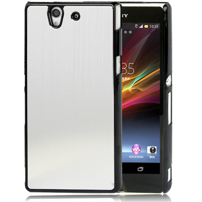 Metal Brushed Paste Plastic Case for Sony Xperia Z / L36H / C6603
