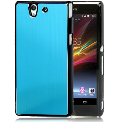 Metal Brushed Paste Plastic Case for Sony Xperia Z / L36H / C6603