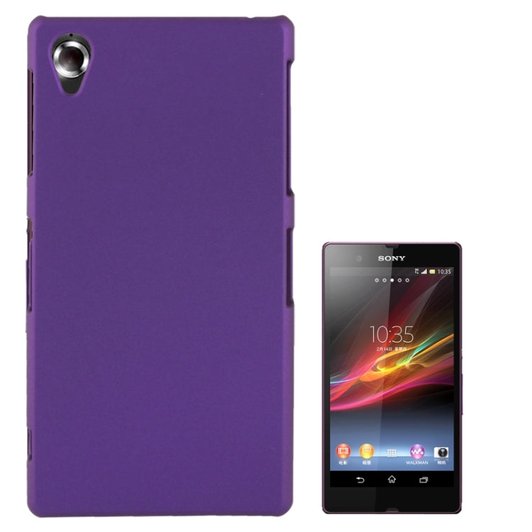 Anti-scratch Plastic Protective Case for Sony Xperia Z1 / L39h