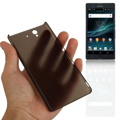 0.4mm Ultra Thin Translucent Plastic Case for Sony Xperia Z / L36H / Yuga C6603