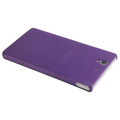 0.4mm Ultra Thin Translucent Plastic Case for Sony Xperia Z / L36H / Yuga C6603