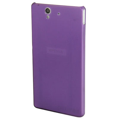 0.4mm Ultra Thin Translucent Plastic Case for Sony Xperia Z / L36H / Yuga C6603