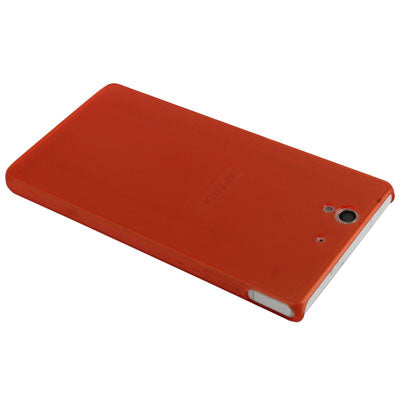 0.4mm Ultra Thin Translucent Plastic Case for Sony Xperia Z / L36H / Yuga C6603