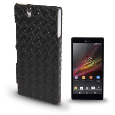Weave Texture Plastic Case for Sony Xperia Z / L36H / C6603