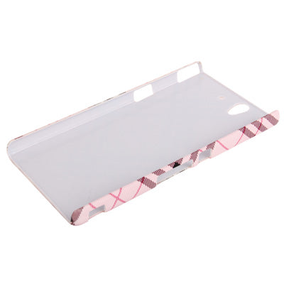 Gird Pattern Plastic Case for Sony Xperia Z / L36H / C6603