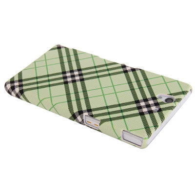 Gird Pattern Plastic Case for Sony Xperia Z / L36H / C6603