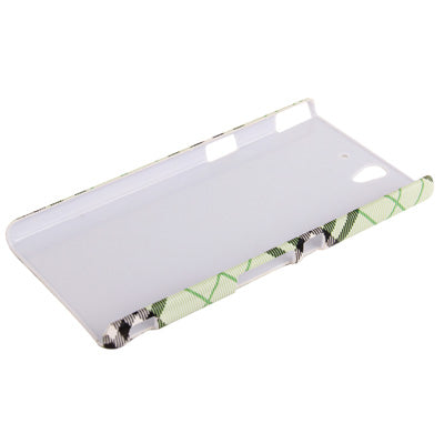 Gird Pattern Plastic Case for Sony Xperia Z / L36H / C6603
