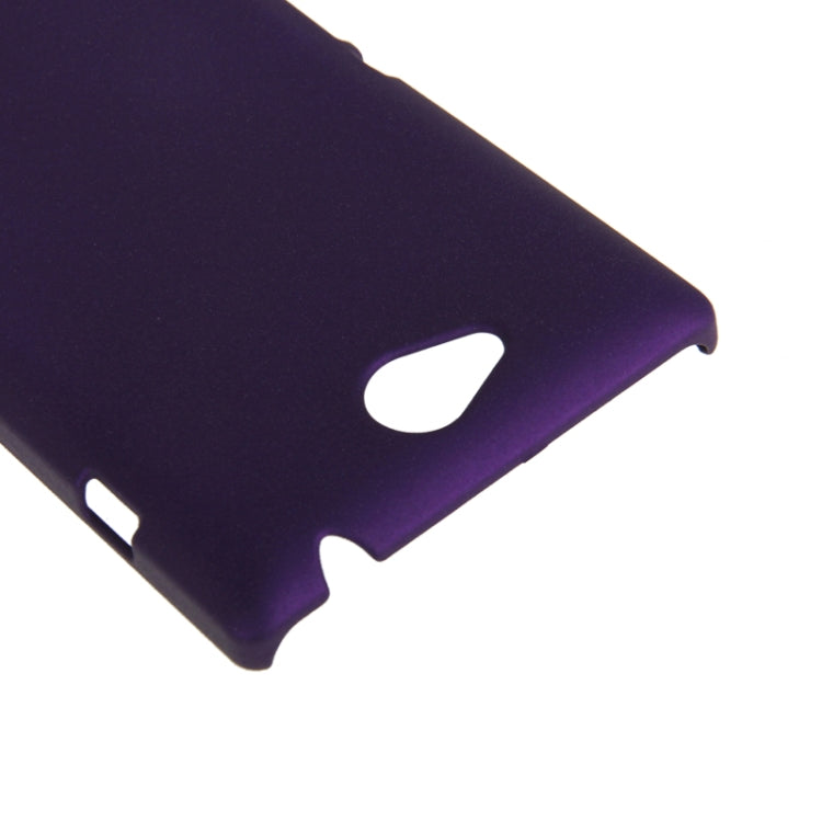 Frosted Plastic Protective Case for Sony Xperia C / S39h