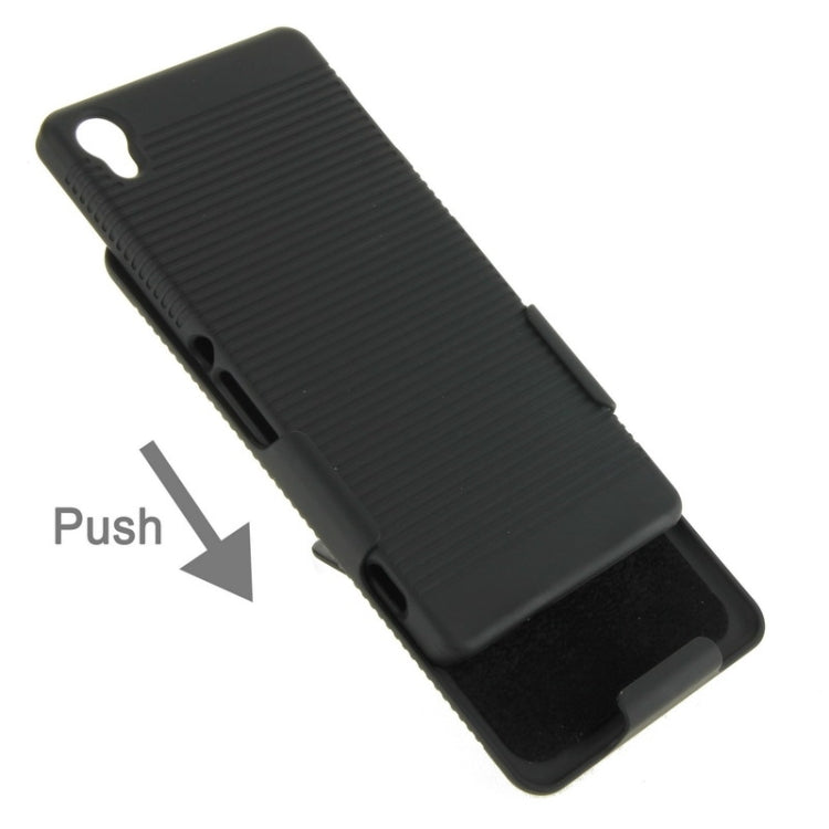 Plastic Case with 360 Degree Rotating Clip and Holder for Sony Xperia Z3 / D6653