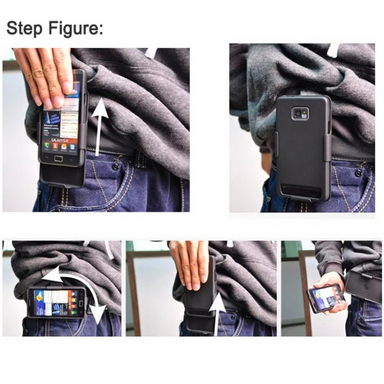 Plastic Case with 360 Degree Rotating Clip and Holder for Sony Xperia Z3 / D6653