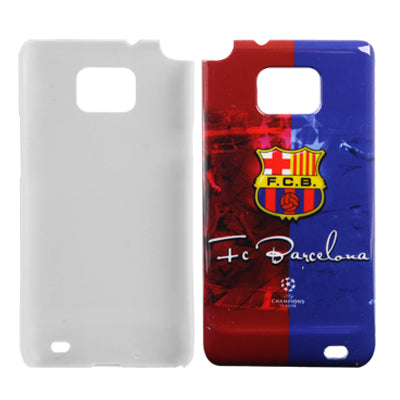 Barcelona Football Club Style Plastic Case for Galaxy S II / i9100