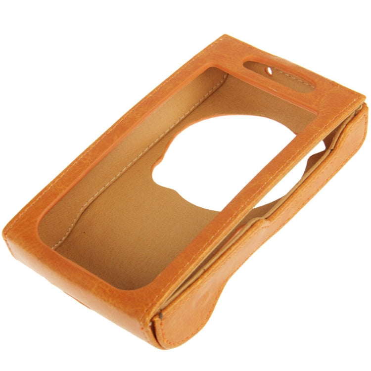 Vertical Flip Button Leather Case for Galaxy S IV Zoom / C1010