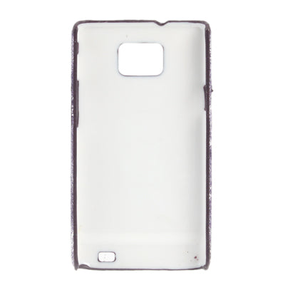 Jeans Style Skinning Plastic Case for Galaxy S II / i9100(Purple)