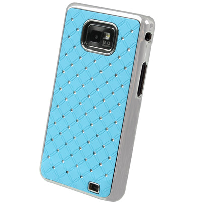 Luxury Bling Diamond Plastic Hard Back Case Cover for Galaxy S II / i9100