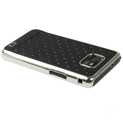 Luxury Bling Diamond Plastic Hard Back Case Cover for Galaxy S II / i9100