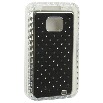 Luxury Bling Diamond Plastic Hard Back Case Cover for Galaxy S II / i9100