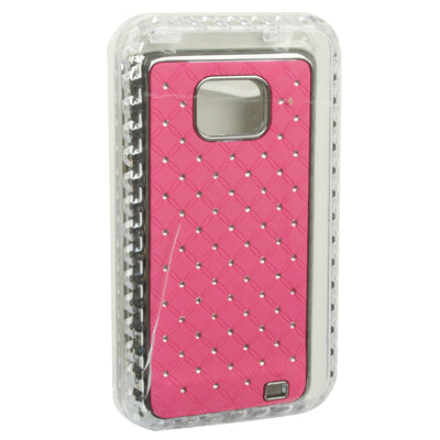Luxury Bling Diamond Plastic Hard Back Case Cover for Galaxy S II / i9100