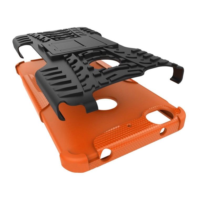 2 in 1 Double Colored Tire Texture Combination Case with Separable Black Holder For Letv Le 1s