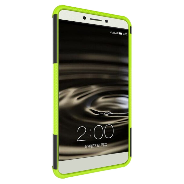 2 in 1 Double Colored Tire Texture Combination Case with Separable Black Holder For Letv Le 1s