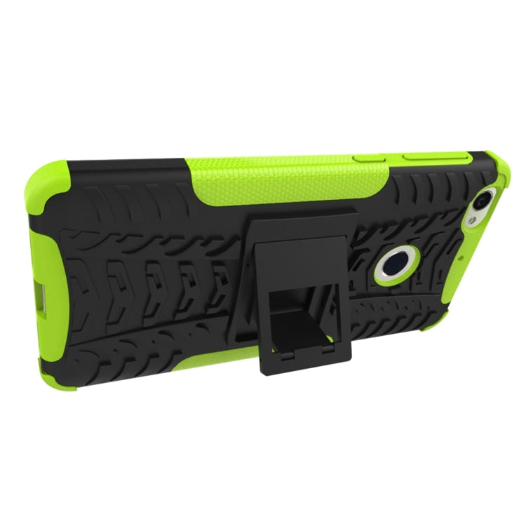 2 in 1 Double Colored Tire Texture Combination Case with Separable Black Holder For Letv Le 1s