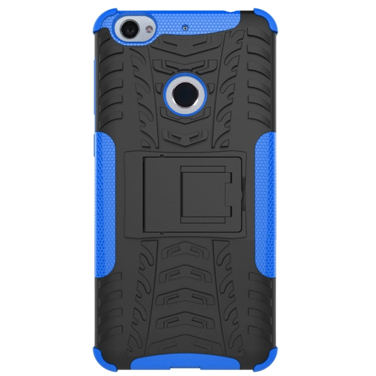 2 in 1 Double Colored Tire Texture Combination Case with Separable Black Holder For Letv Le 1s