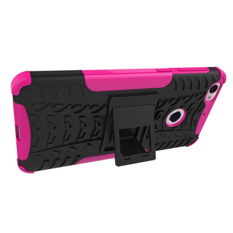 2 in 1 Double Colored Tire Texture Combination Case with Separable Black Holder For Letv Le 1s