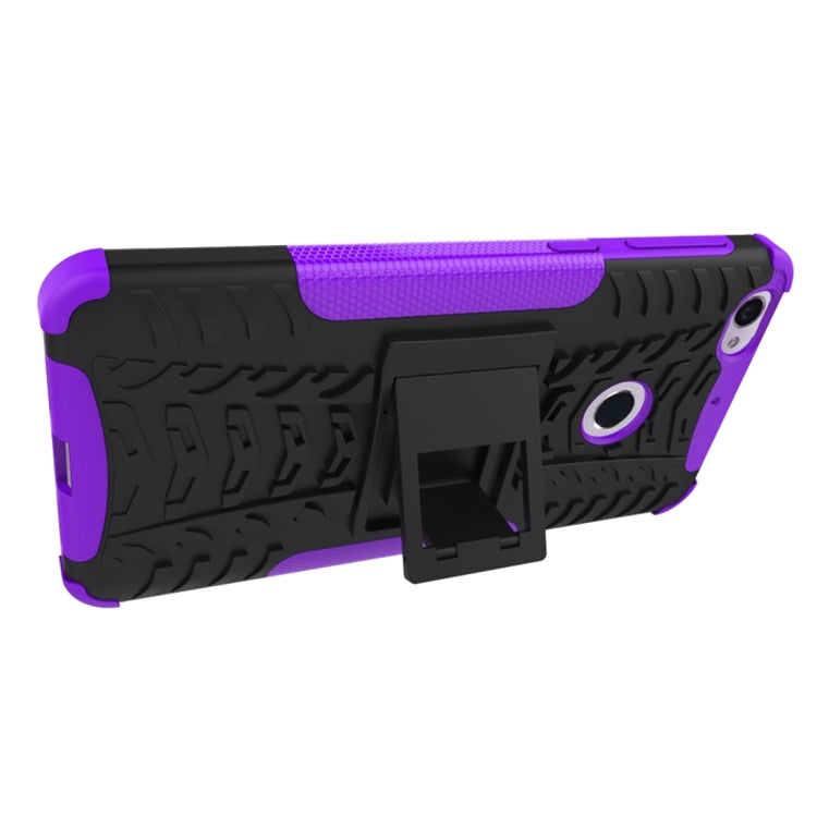 2 in 1 Double Colored Tire Texture Combination Case with Separable Black Holder For Letv Le 1s