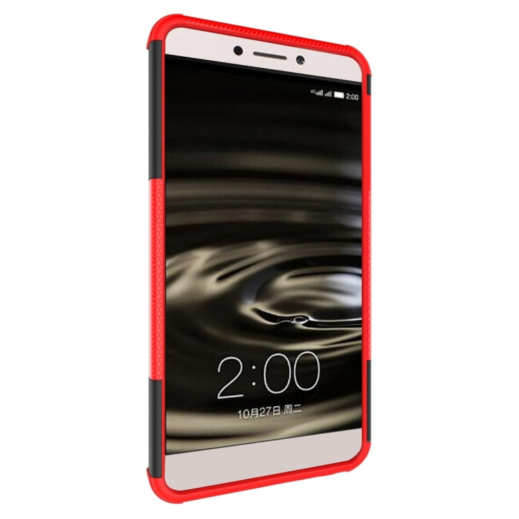 2 in 1 Double Colored Tire Texture Combination Case with Separable Black Holder For Letv Le 1s