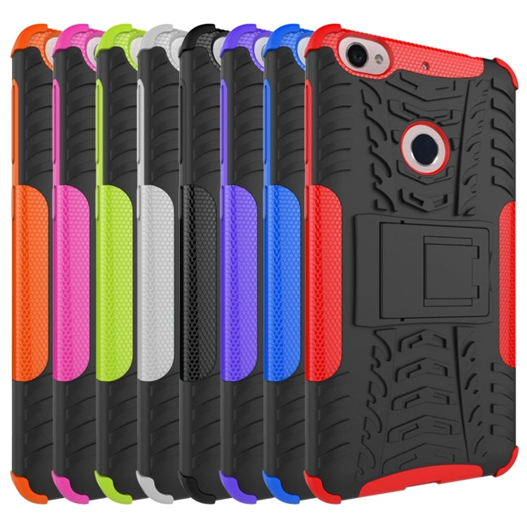 2 in 1 Double Colored Tire Texture Combination Case with Separable Black Holder For Letv Le 1s