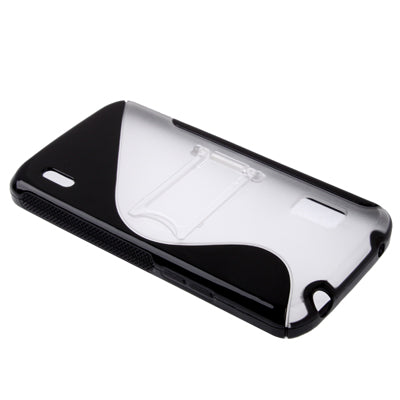 S Line Plastic Case with Holder for LG Nexus 4 / E960
