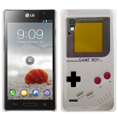 Game Boy Pattern Plastic Case for LG Optimus P760 / L9