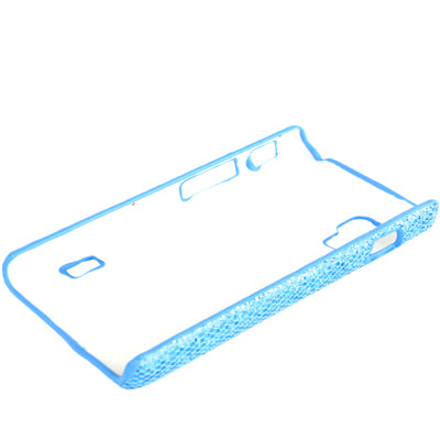 Fashion Shimmering Powder Pasted Skin Plastic Case